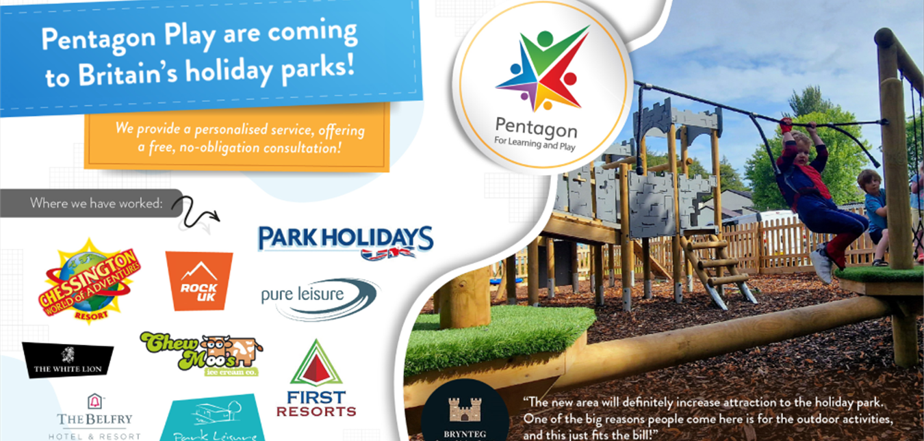 Pentagon Play Are Coming to Holiday Parks for 2024!